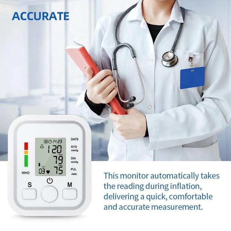 Digital Heart Rate and Blood Pressure Tonometer