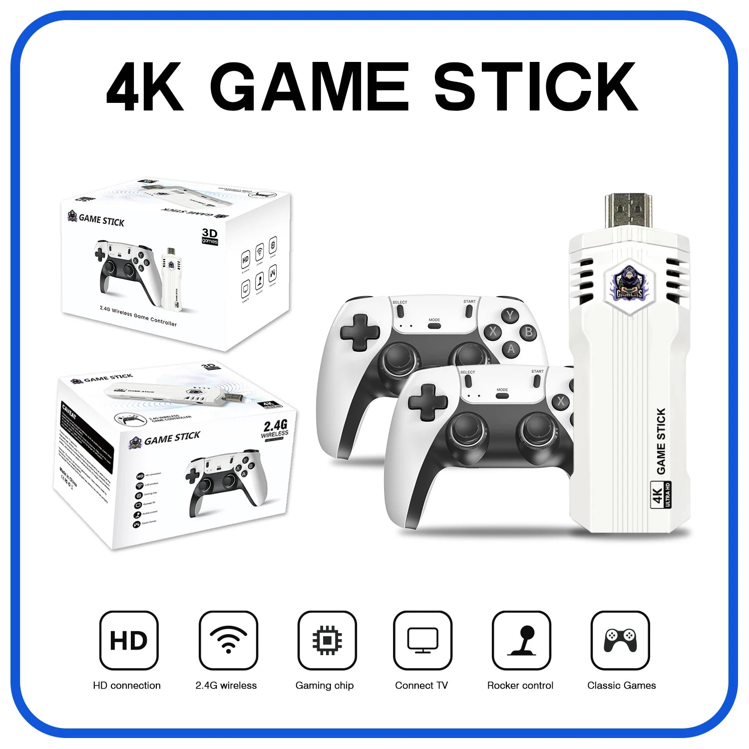 New X2L GD10 Pro 4K Game Console