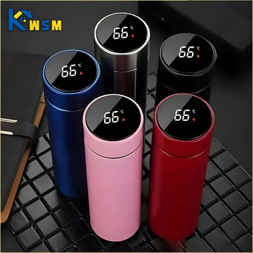 500ML Temperature Display Stainless Thermos Bottle