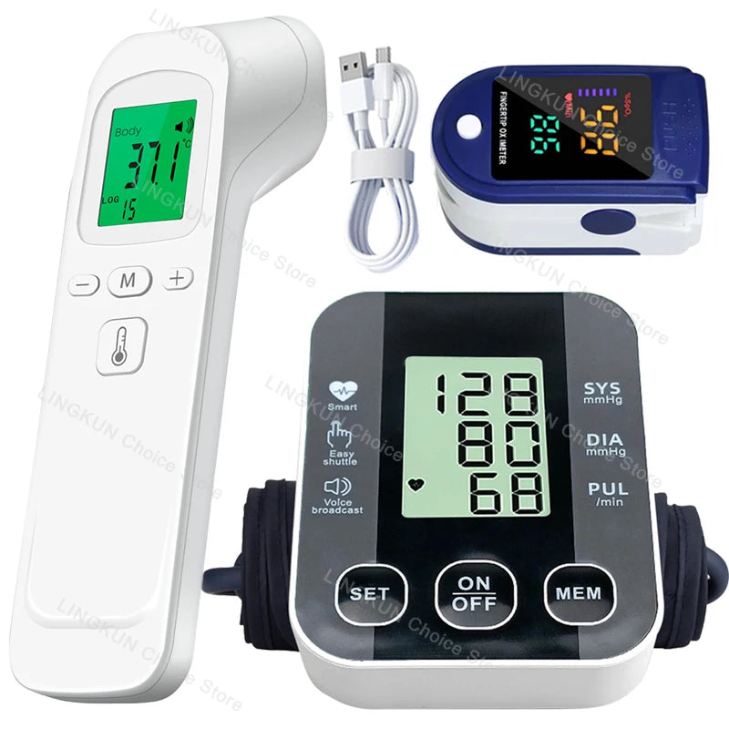 Digital Heart Rate and Blood Pressure Tonometer