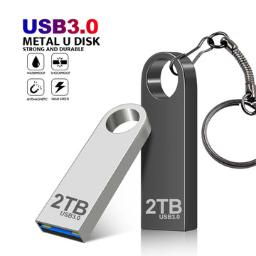 Metal USB Flash Drive 2TB High Speed