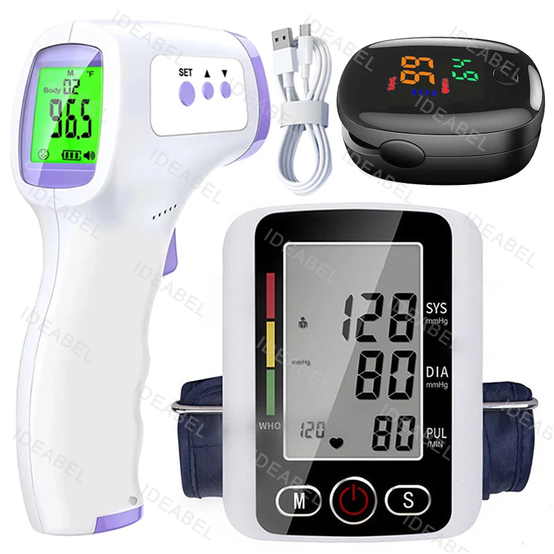 Digital Heart Rate and Blood Pressure Tonometer