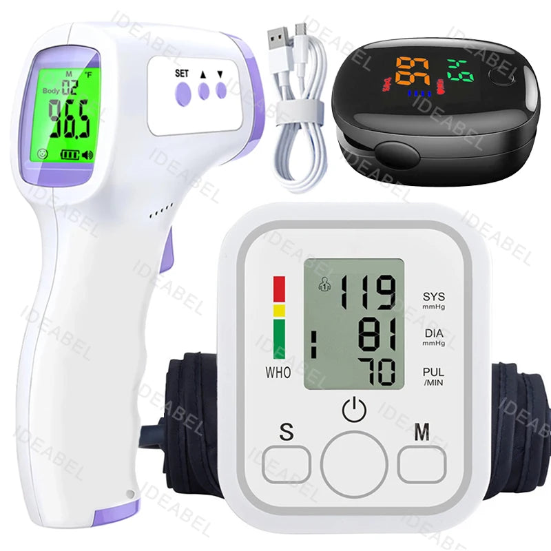 Digital Heart Rate and Blood Pressure Tonometer