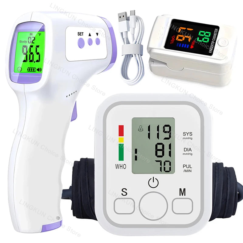 Digital Heart Rate and Blood Pressure Tonometer