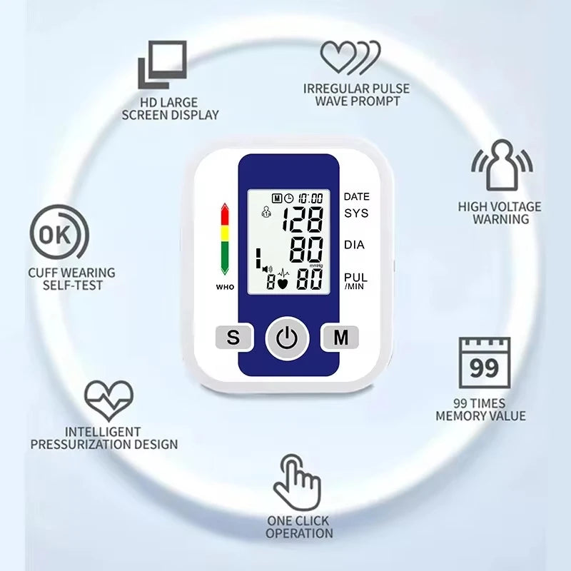 Digital Heart Rate and Blood Pressure Tonometer