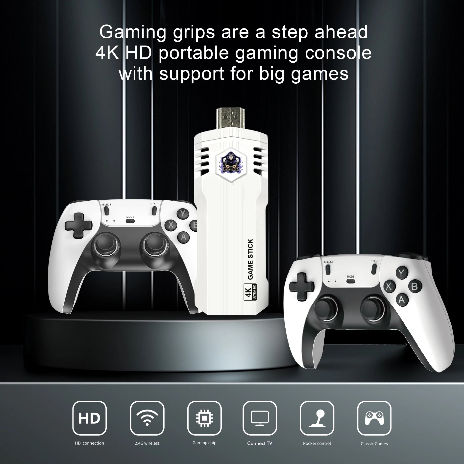 New X2L GD10 Pro 4K Game Console