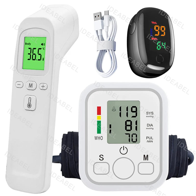 Digital Heart Rate and Blood Pressure Tonometer