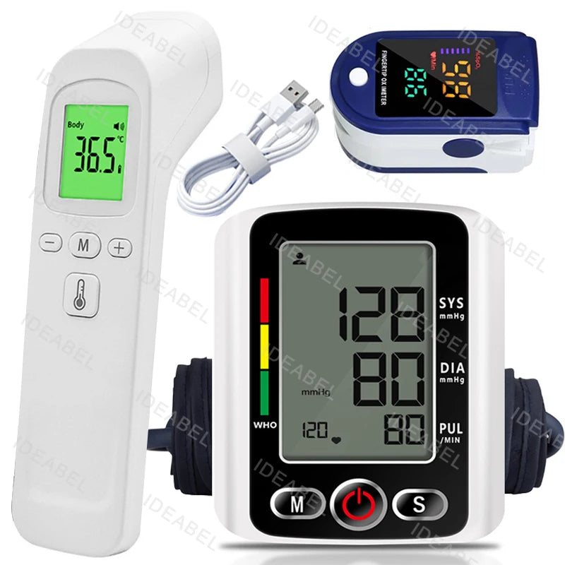 Digital Heart Rate and Blood Pressure Tonometer