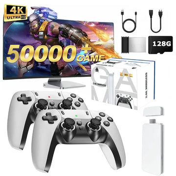 4K TV Game Stick 50000 Retro Games