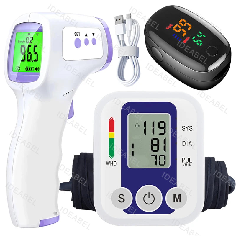 Digital Heart Rate and Blood Pressure Tonometer
