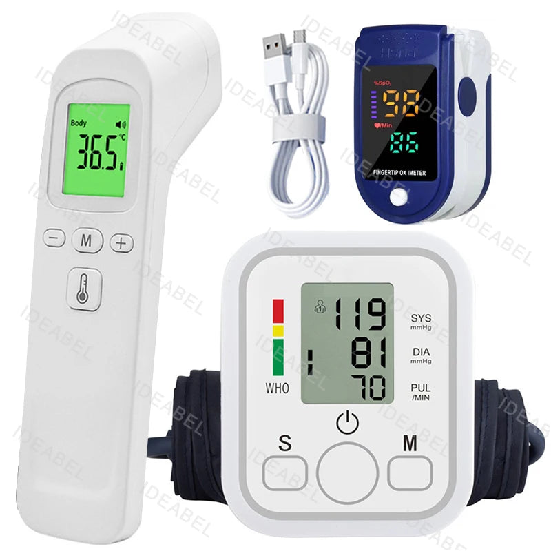 Digital Heart Rate and Blood Pressure Tonometer