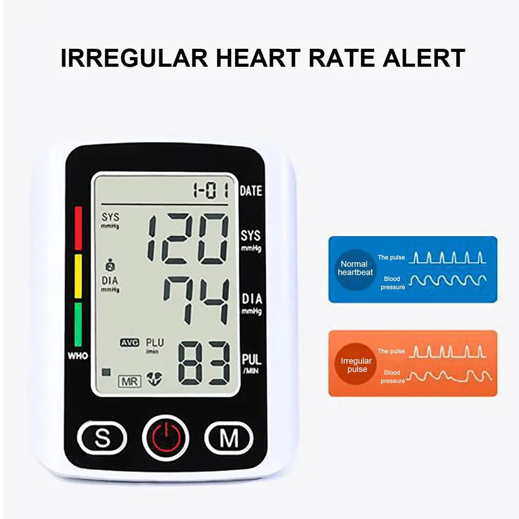Digital Heart Rate and Blood Pressure Tonometer