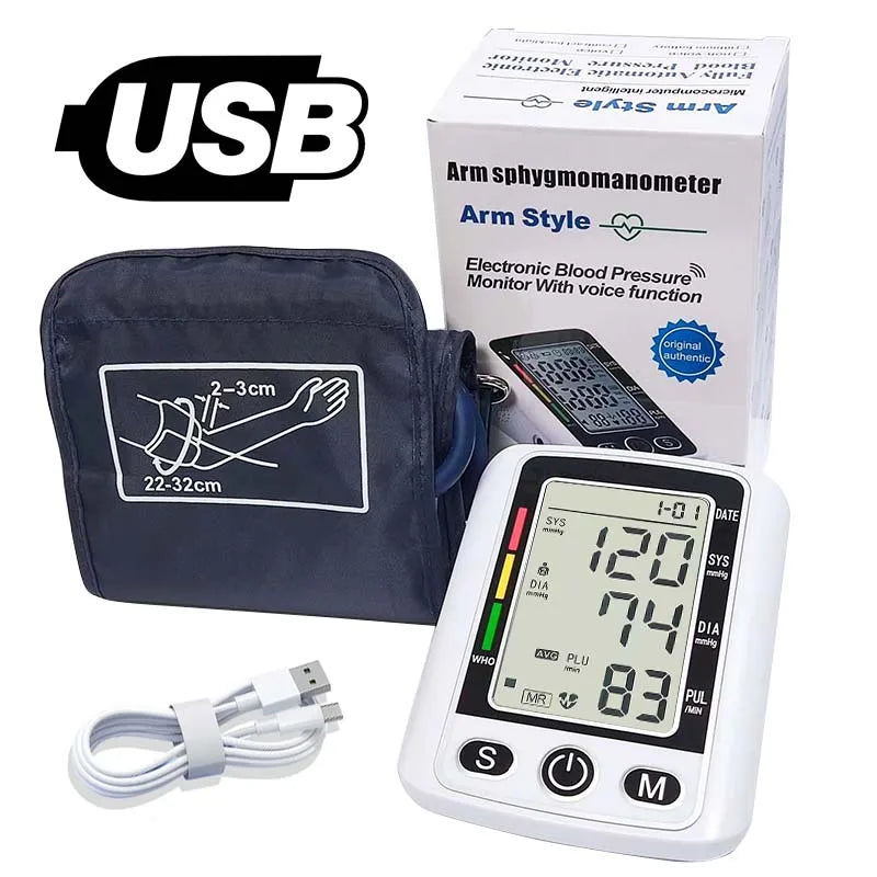 Digital Heart Rate and Blood Pressure Tonometer