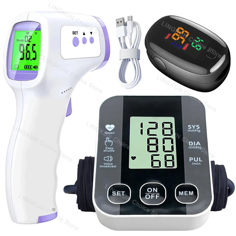 Digital Heart Rate and Blood Pressure Tonometer