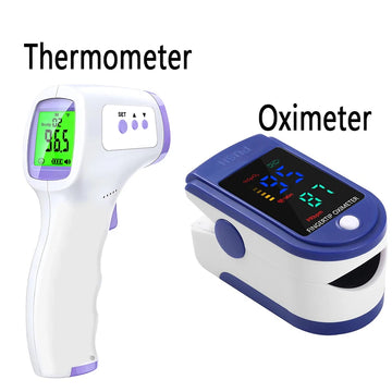 Digital Infrared Thermometer and Pulse Oximeter