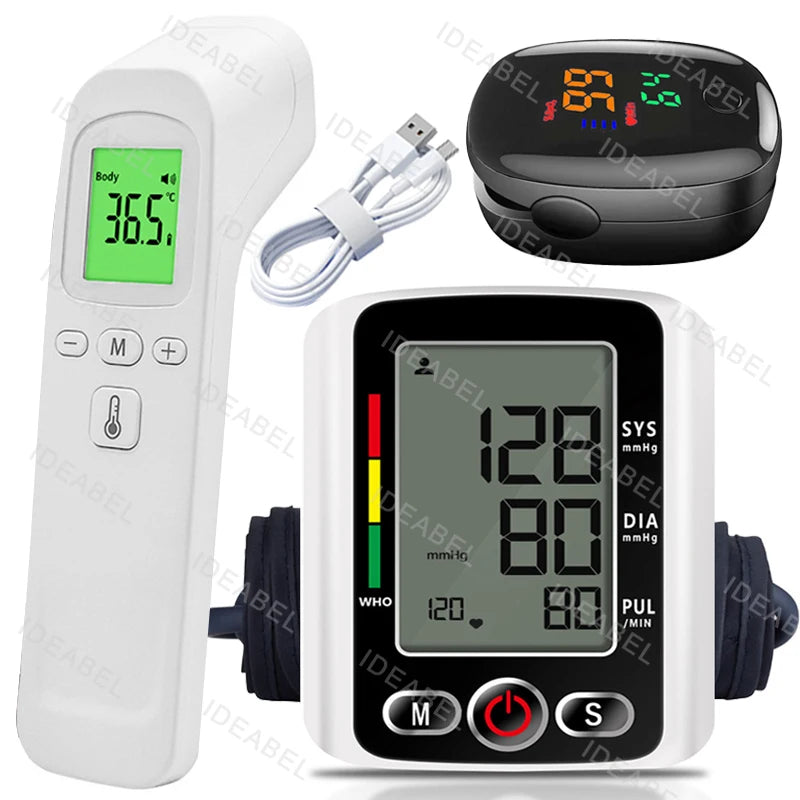 Digital Heart Rate and Blood Pressure Tonometer