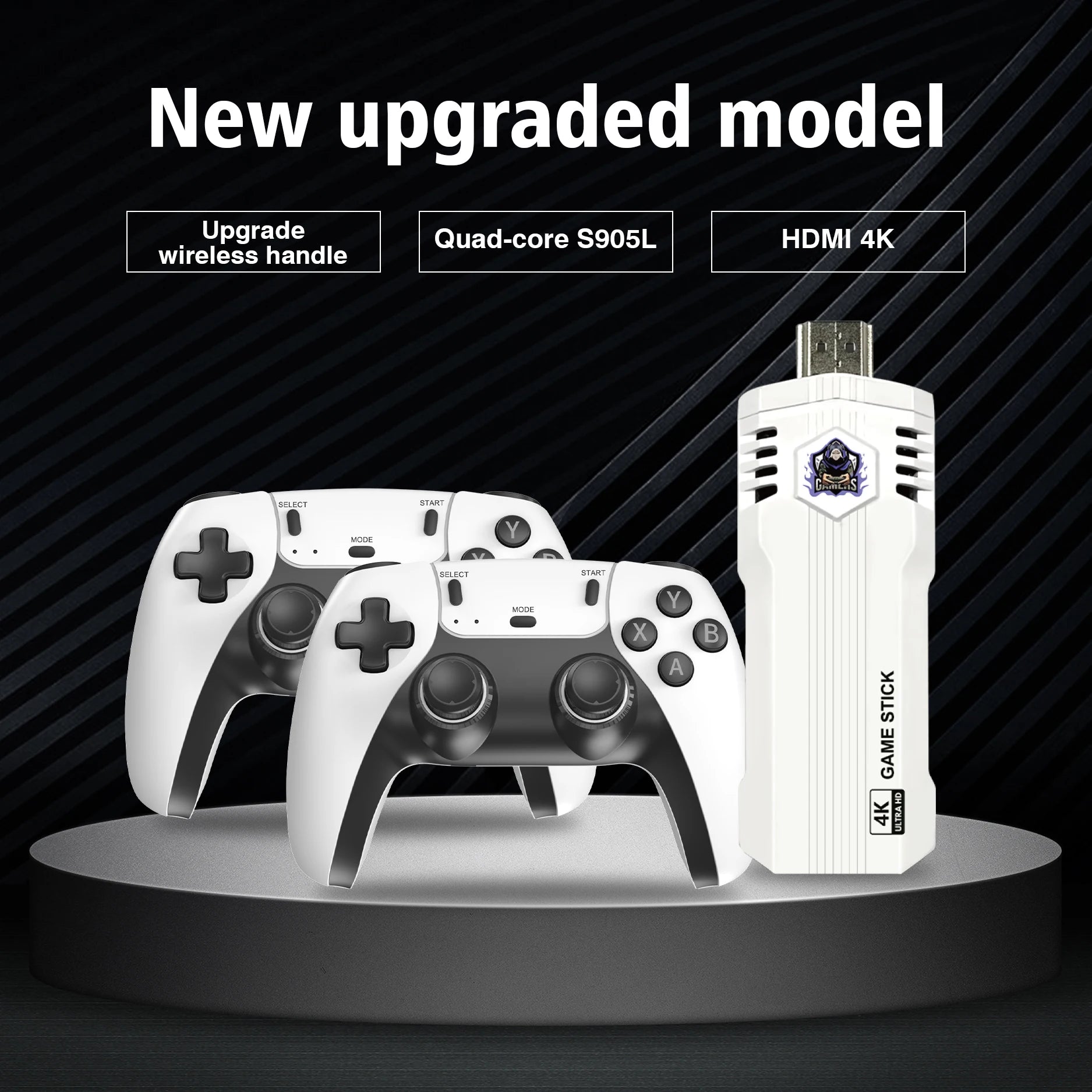 New X2L GD10 Pro 4K Game Console