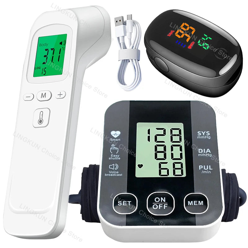 Digital Heart Rate and Blood Pressure Tonometer