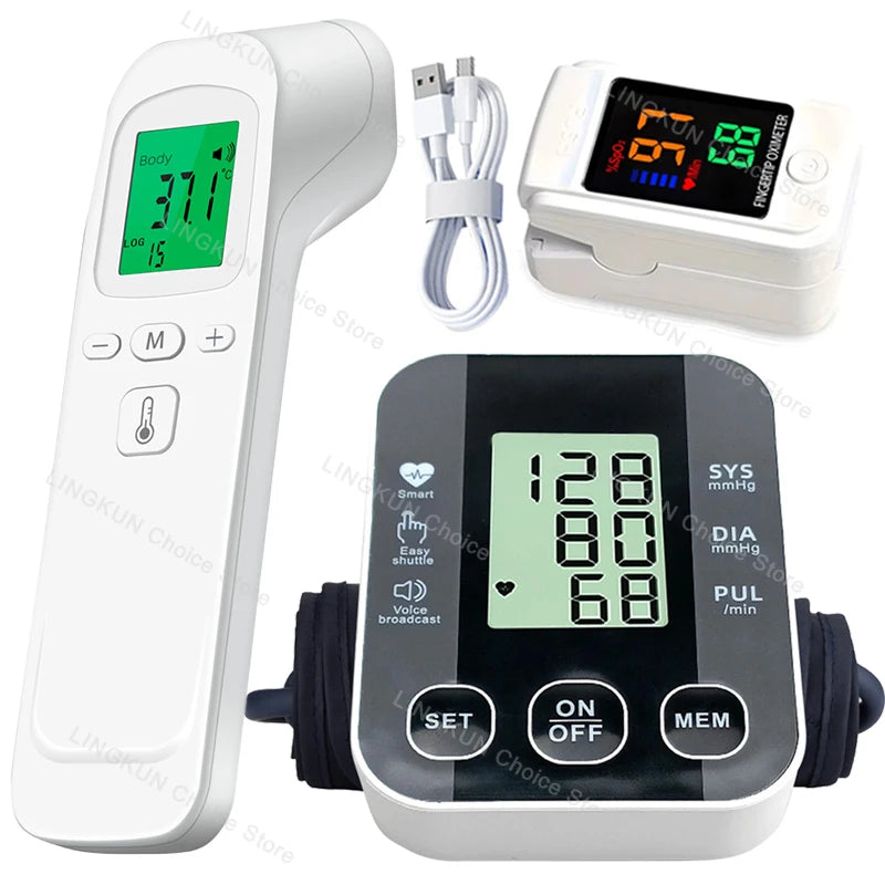 Digital Heart Rate and Blood Pressure Tonometer