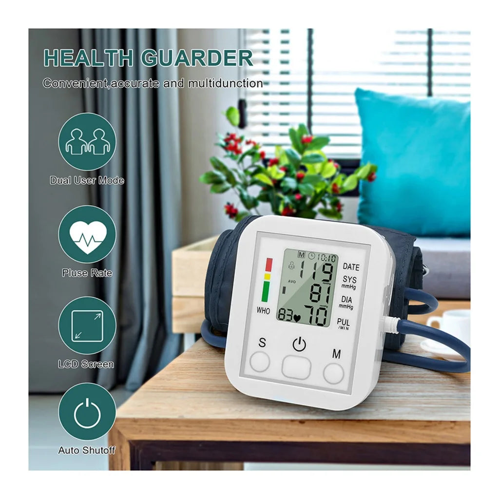 Digital Heart Rate and Blood Pressure Tonometer