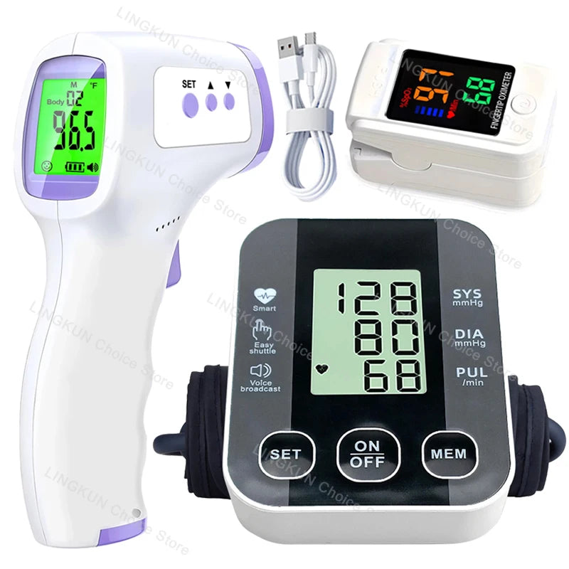 Digital Heart Rate and Blood Pressure Tonometer