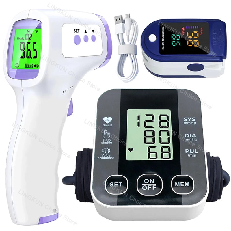 Digital Heart Rate and Blood Pressure Tonometer
