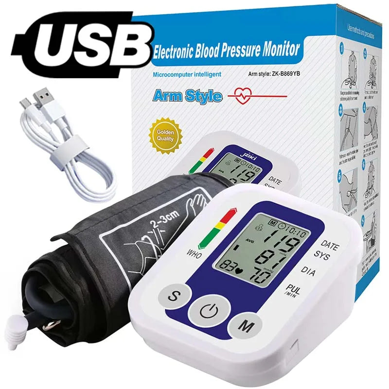 Digital Heart Rate and Blood Pressure Tonometer