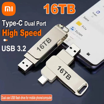 Xiaomi 16TB USB 3.2 Waterproof Flash Drive
