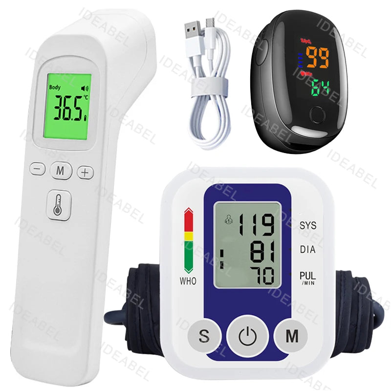 Digital Heart Rate and Blood Pressure Tonometer