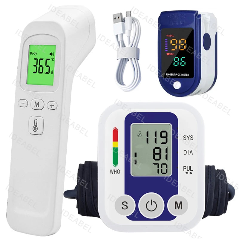 Digital Heart Rate and Blood Pressure Tonometer