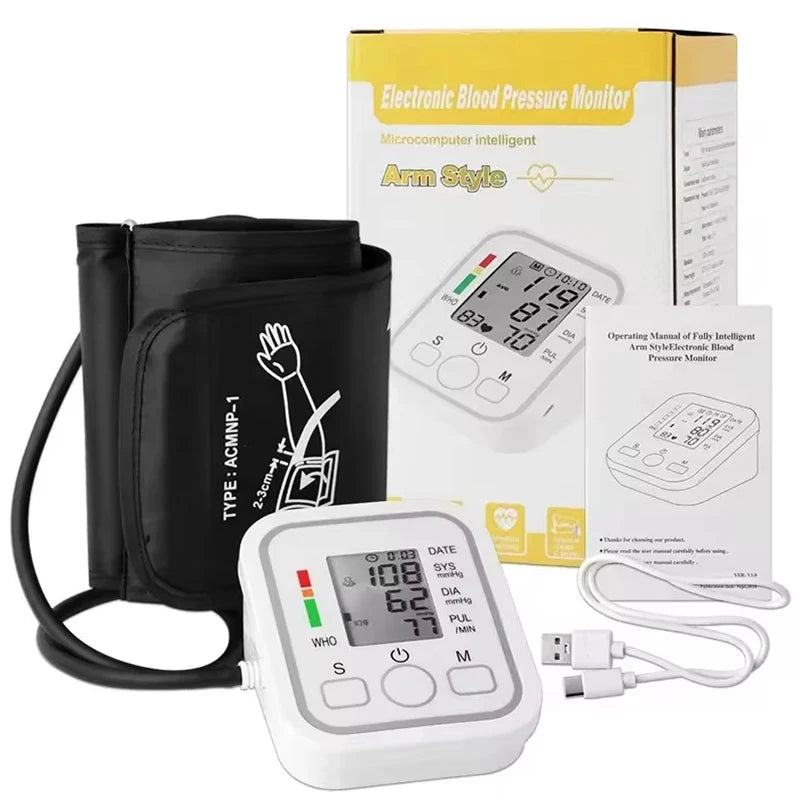 Digital Heart Rate and Blood Pressure Tonometer