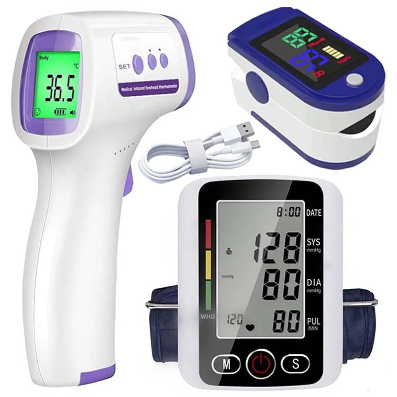 Digital Heart Rate and Blood Pressure Tonometer