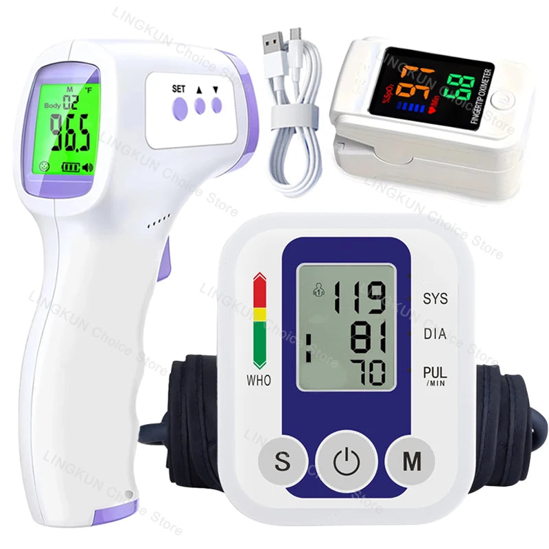 Digital Heart Rate and Blood Pressure Tonometer