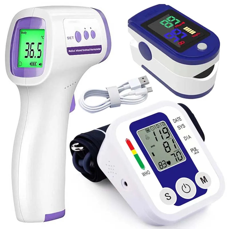 Digital Heart Rate and Blood Pressure Tonometer