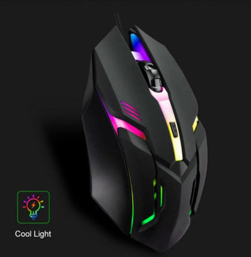 Ergonomic RGB Gaming Mouse USB Wired