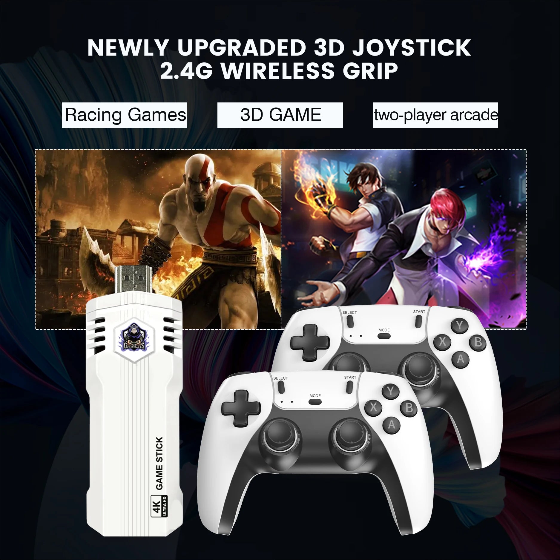 New X2L GD10 Pro 4K Game Console