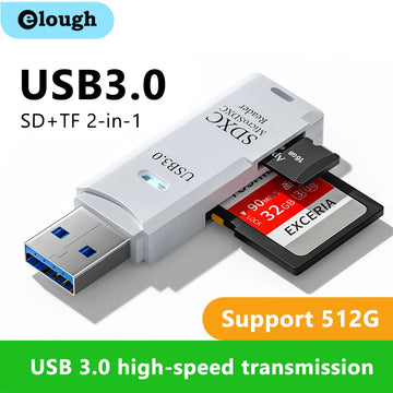 USB 3.0 Micro TF SD Card Reader