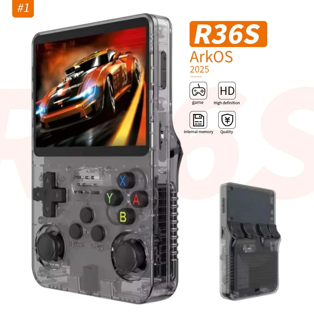 R36S Retro Handheld Linux Game Console 128GB
