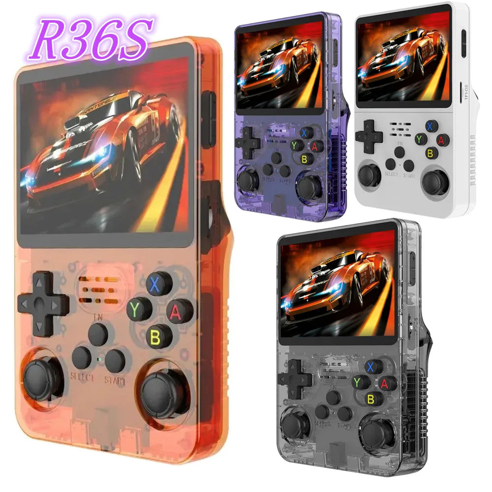 R36S Retro Handheld Linux Game Console 128GB