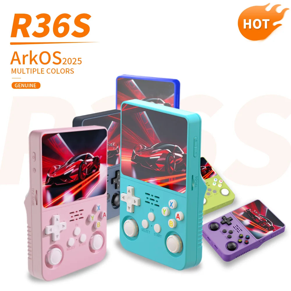 R36S Retro Handheld Linux Game Console 128GB