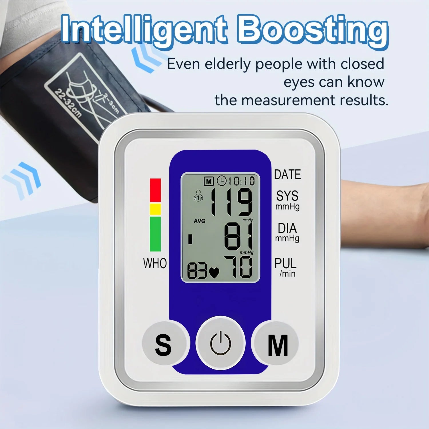 Automatic Digital Arm Blood Pressure Monitor