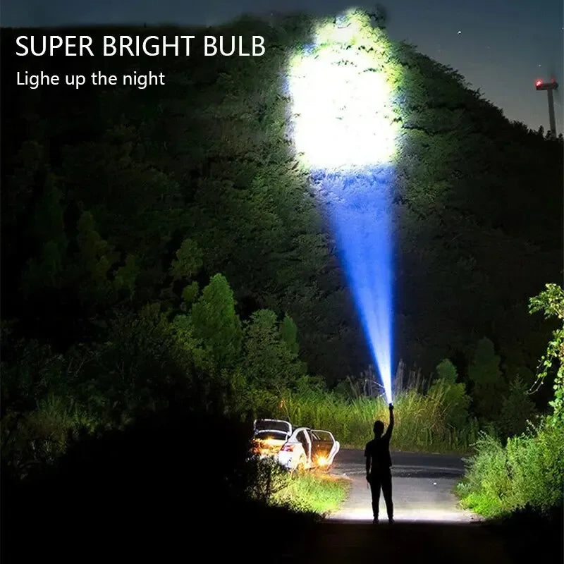5LED High Power Camping Spotlight Rechargeable