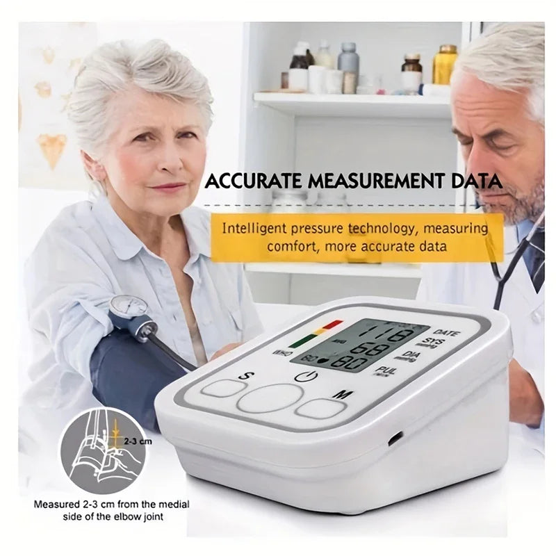 Portable Arm Blood Pressure Monitor Medical Tool