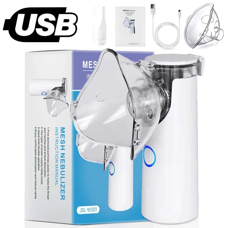 Silent Mesh Nebulizer Handheld Asthma Inhaler