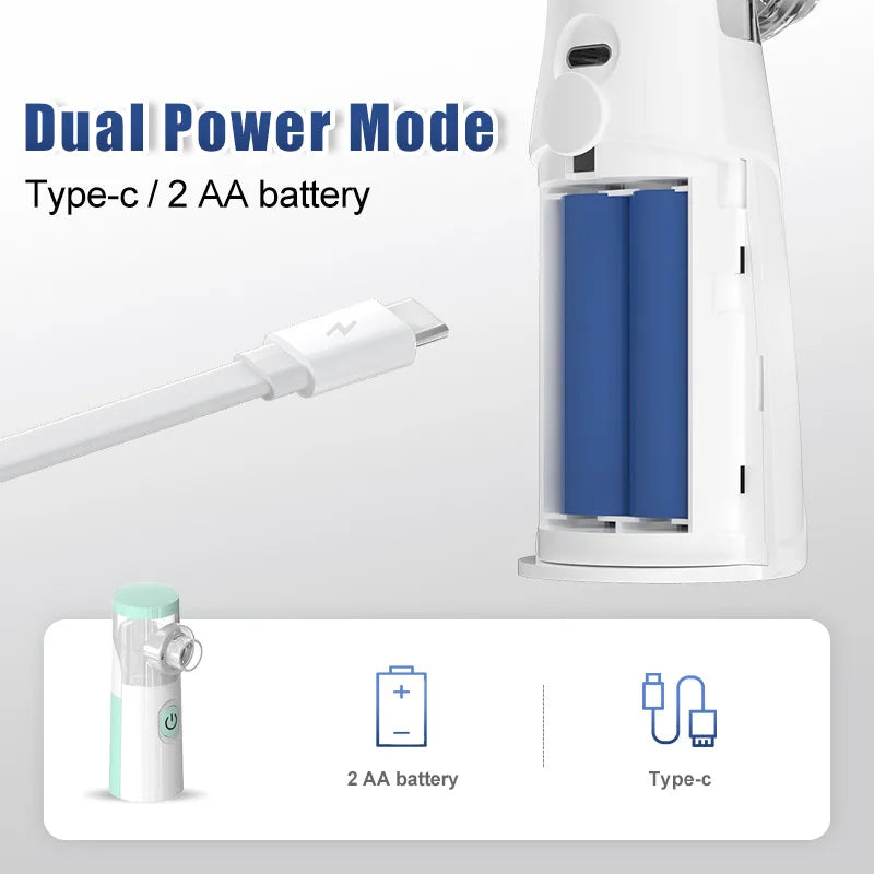 Silent Mesh Nebulizer Handheld Asthma Inhaler