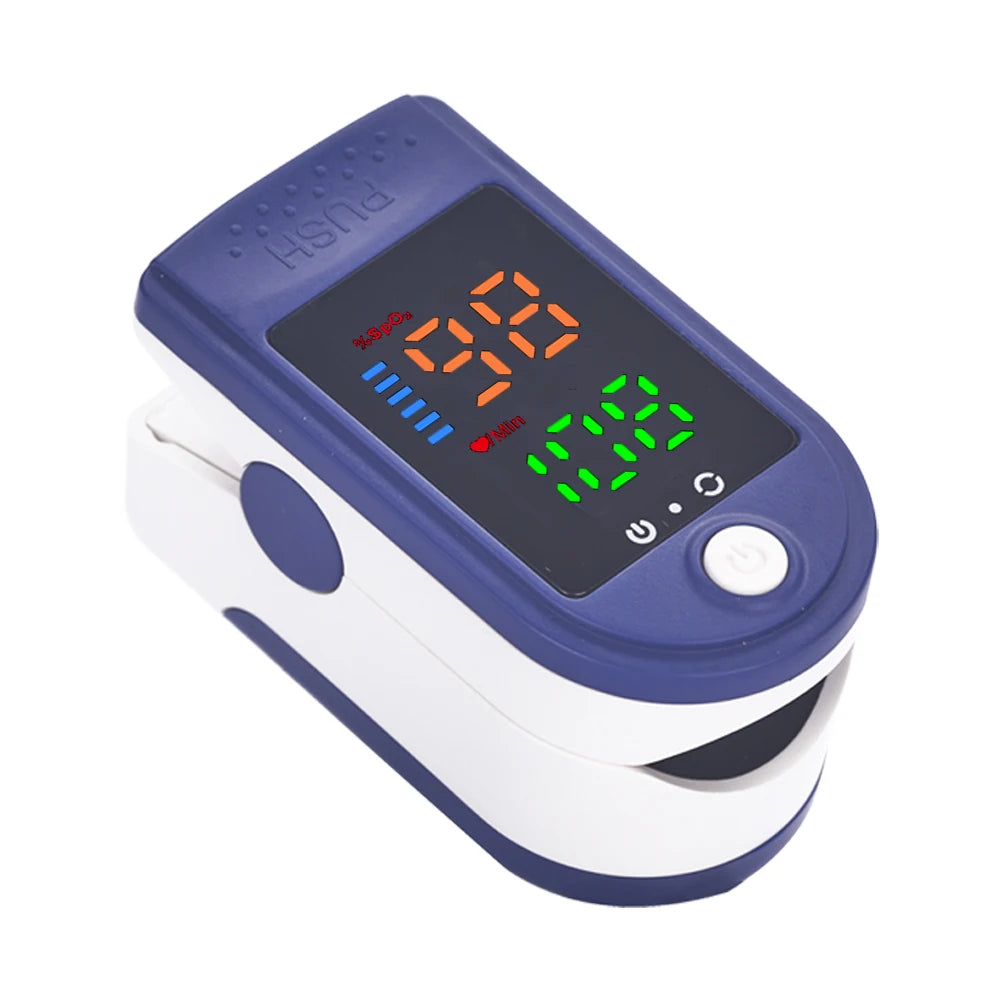 AiQUE Portable Fingertip Oximeter LED Display