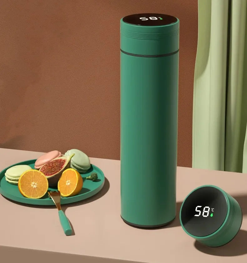 500ML Temperature Display Stainless Thermos Bottle