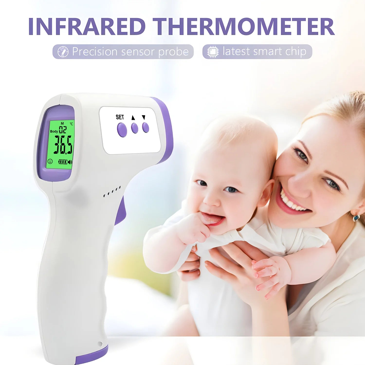 Digital Infrared Thermometer and Pulse Oximeter