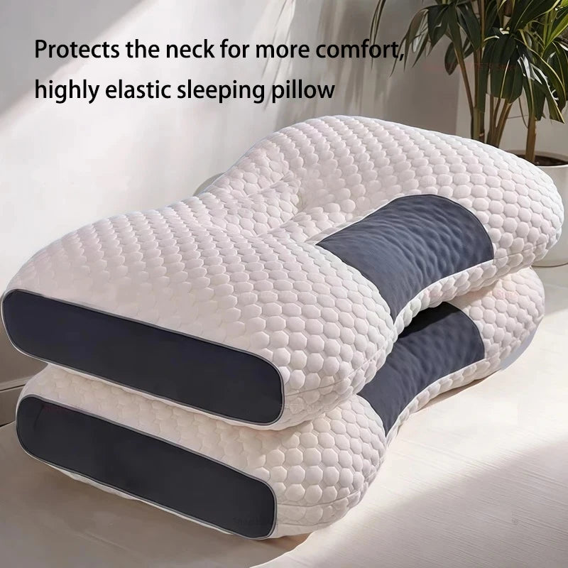Soft Elastic Sleep Pillow Neck Protection