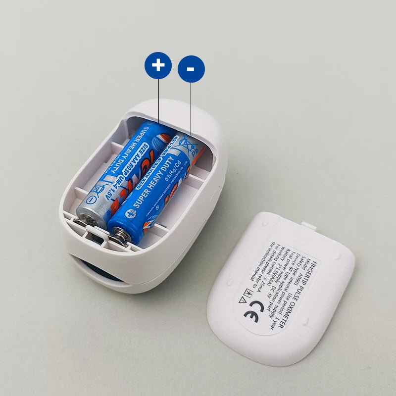 AiQUE Portable Fingertip Oximeter LED Display